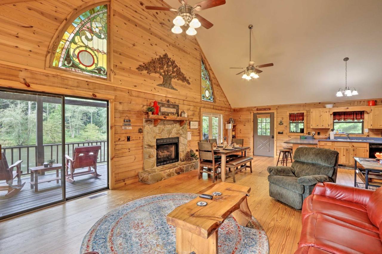 Rivers Edge - Ultimate Riverfront Getaway Hayesville Extérieur photo