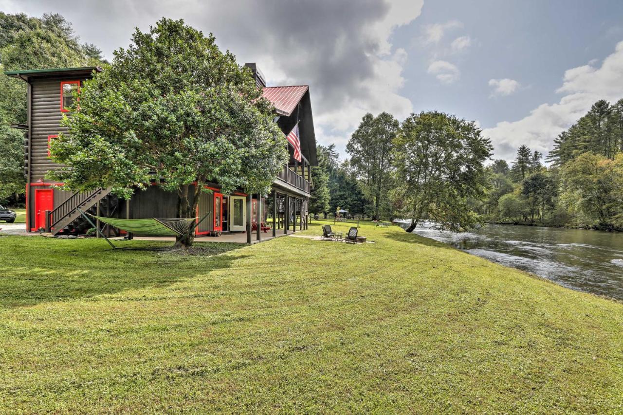 Rivers Edge - Ultimate Riverfront Getaway Hayesville Extérieur photo